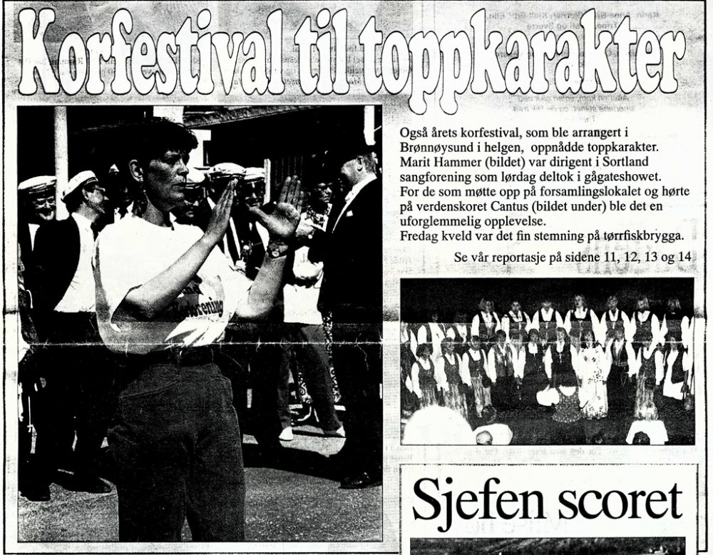 Korfestival  Brønnøysund 19.juni 1994