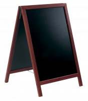 Gatestativ Blackboard Duplo 55x85, Mahogny
