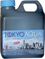 Tusjvæske Tokyo Aqua, blå, 1 ltr.