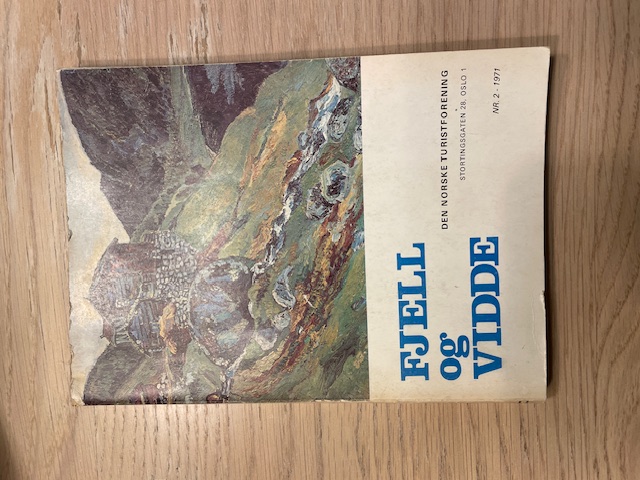Den Norske Turistforeningen (DNT). Årbok 1971 Nr2. (73).