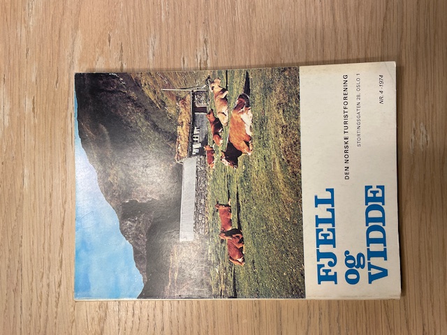 Den Norske Turistforeningen (DNT). Årbok 1974 Nr4. (76).