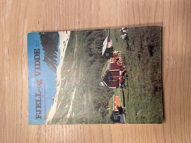 Den Norske Turistforeningen (DNT). Årbok 1977 Nr4. (78).
