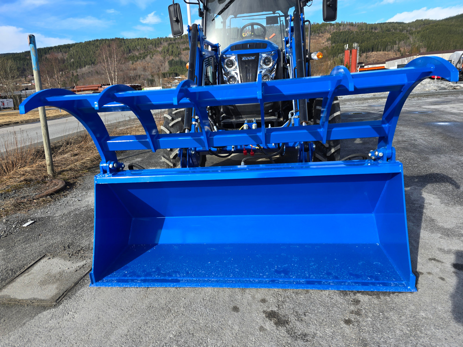 Skuffe m/grabb 180cm Euro