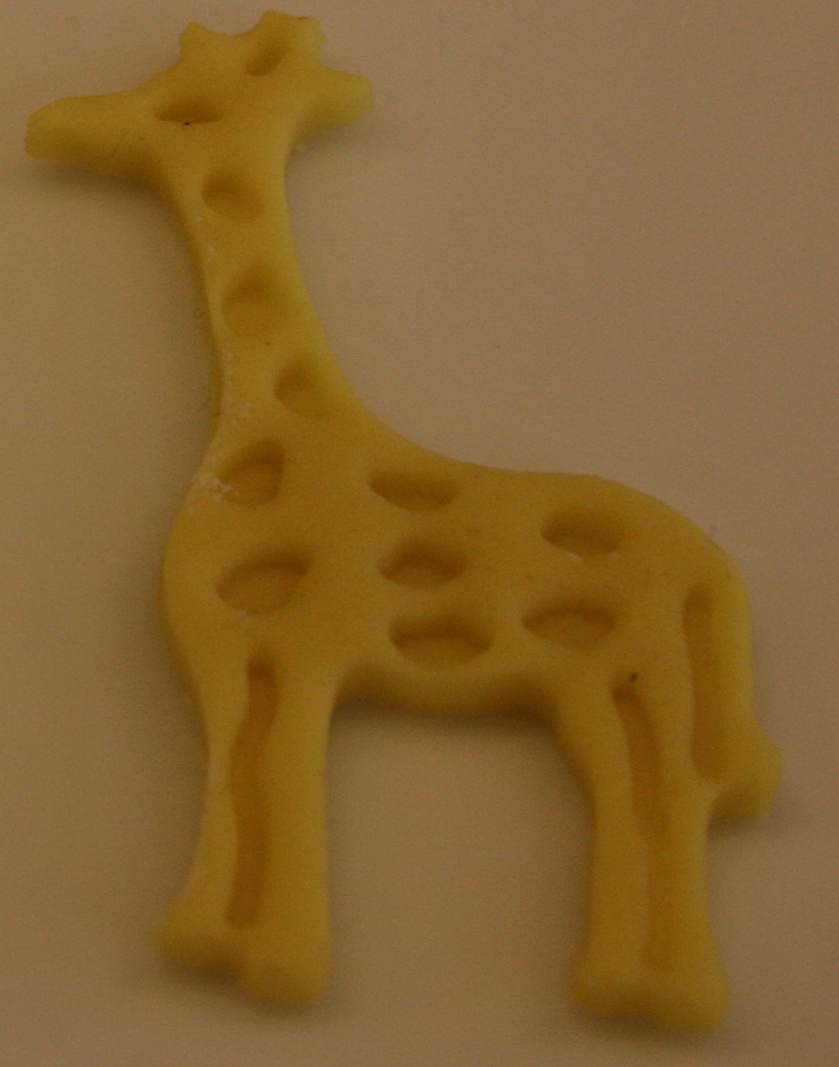 Giraff gul 4stk.