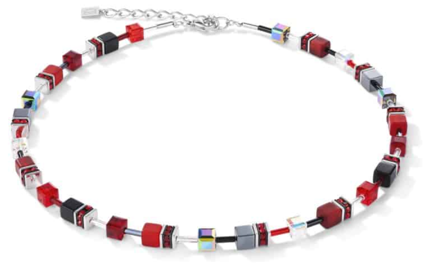 0312 Coeur De Lion Necklace Red Haematite