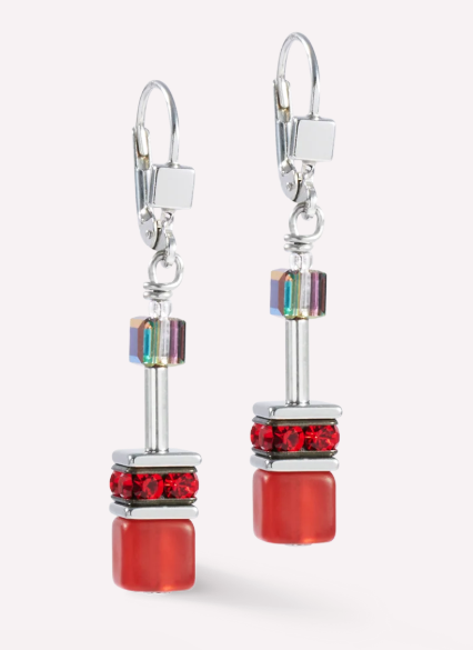 Coeur De Lion Earrings Red