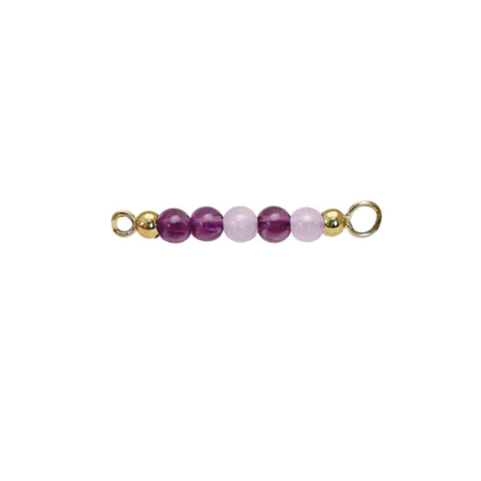 Perlekjede til Heiring Bangle/smykke Miks av Amethyster
