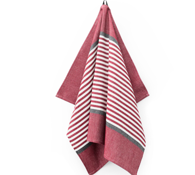 Abild Kjøkkenhåndkle Carmine Red