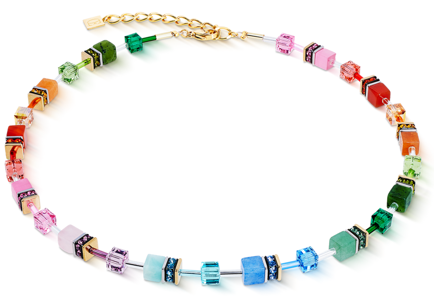 1520 Coeur De Lion Precious Necklace Rainbow