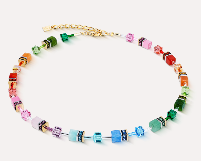 Coeur De Lion Precious Necklace Rainbow