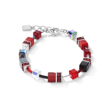 0312 Coeur De Lion Bracelet Red Haematite