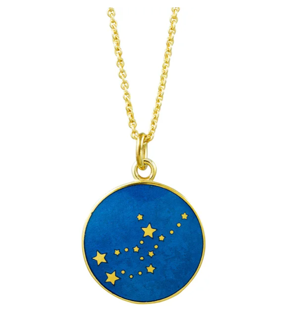 Virgo/Jomfruen Star dust Pendant