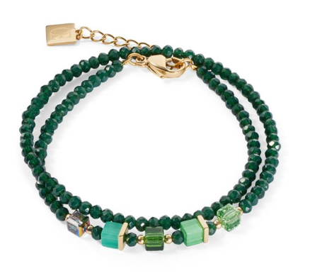 0500 Coeur De Lion Bracelet Joyful Colours Grønn