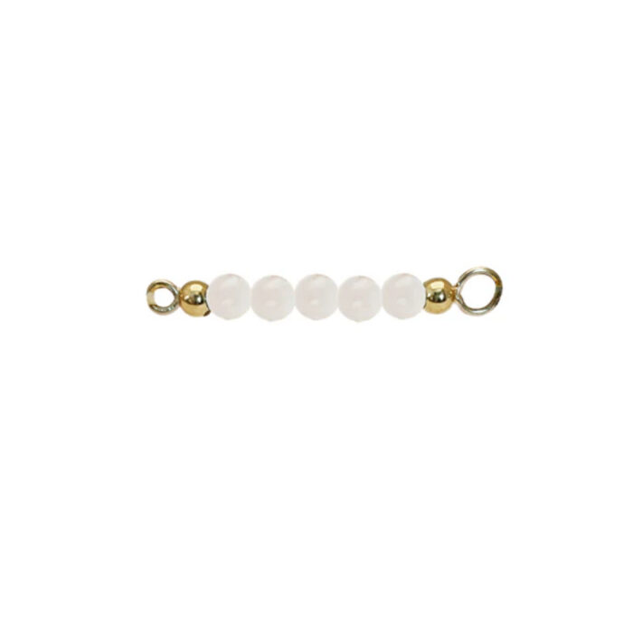 Perlekjede til Heiring Bangle/smykke Hvit Månesten