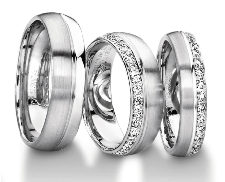 Diamantring i Kvittgull Furrer Jacot