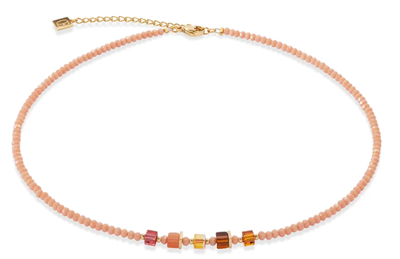 Coeur De Lion Necklace Joyful Colours Orange