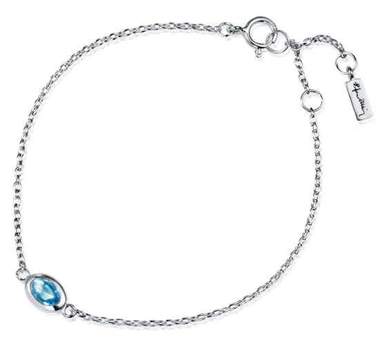 Love Bead Bracelet Topaz