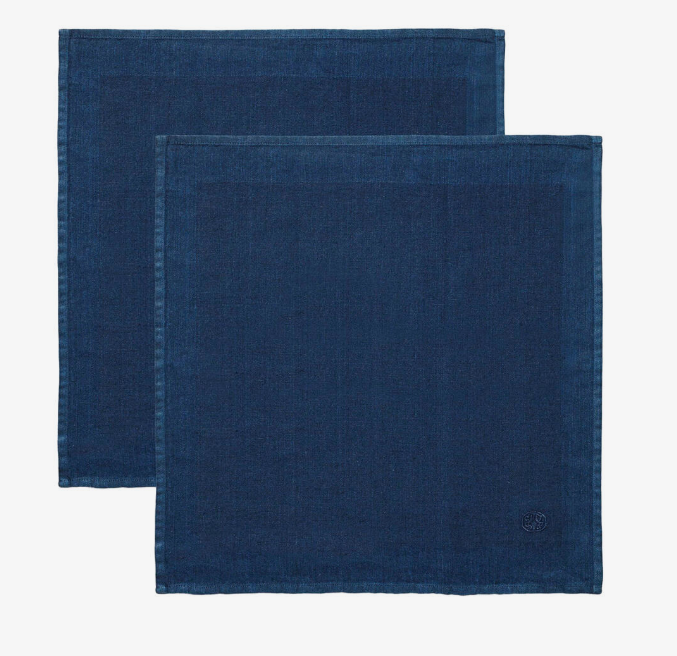 Serviett 2 pk Dark Blue