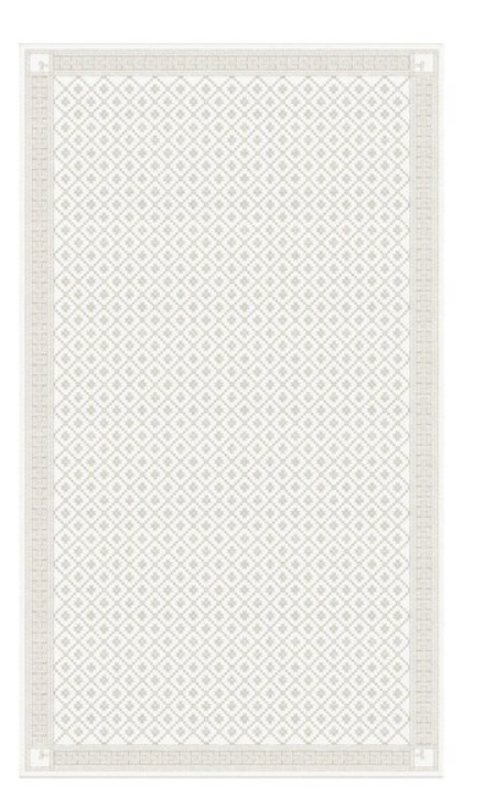 Ekelund Åttebladrose 080 Bordsduk 150x260cm