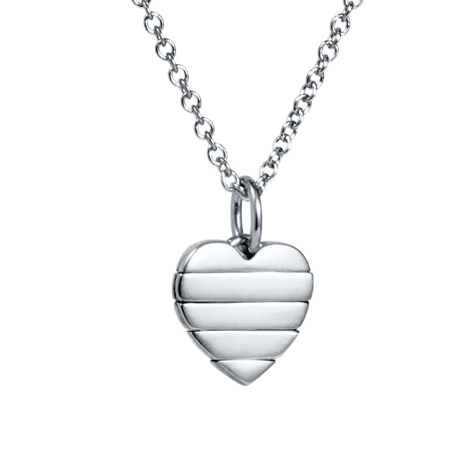 A Piece Of My Heart kjede sølv Efva Attling
