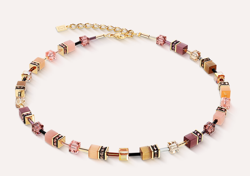 Coeur De Lion Necklace Gold Blush