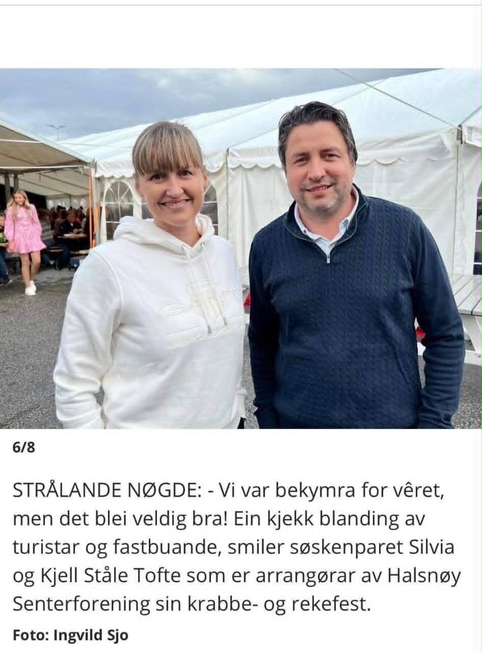 Kortreist sjømat på Rekefesten