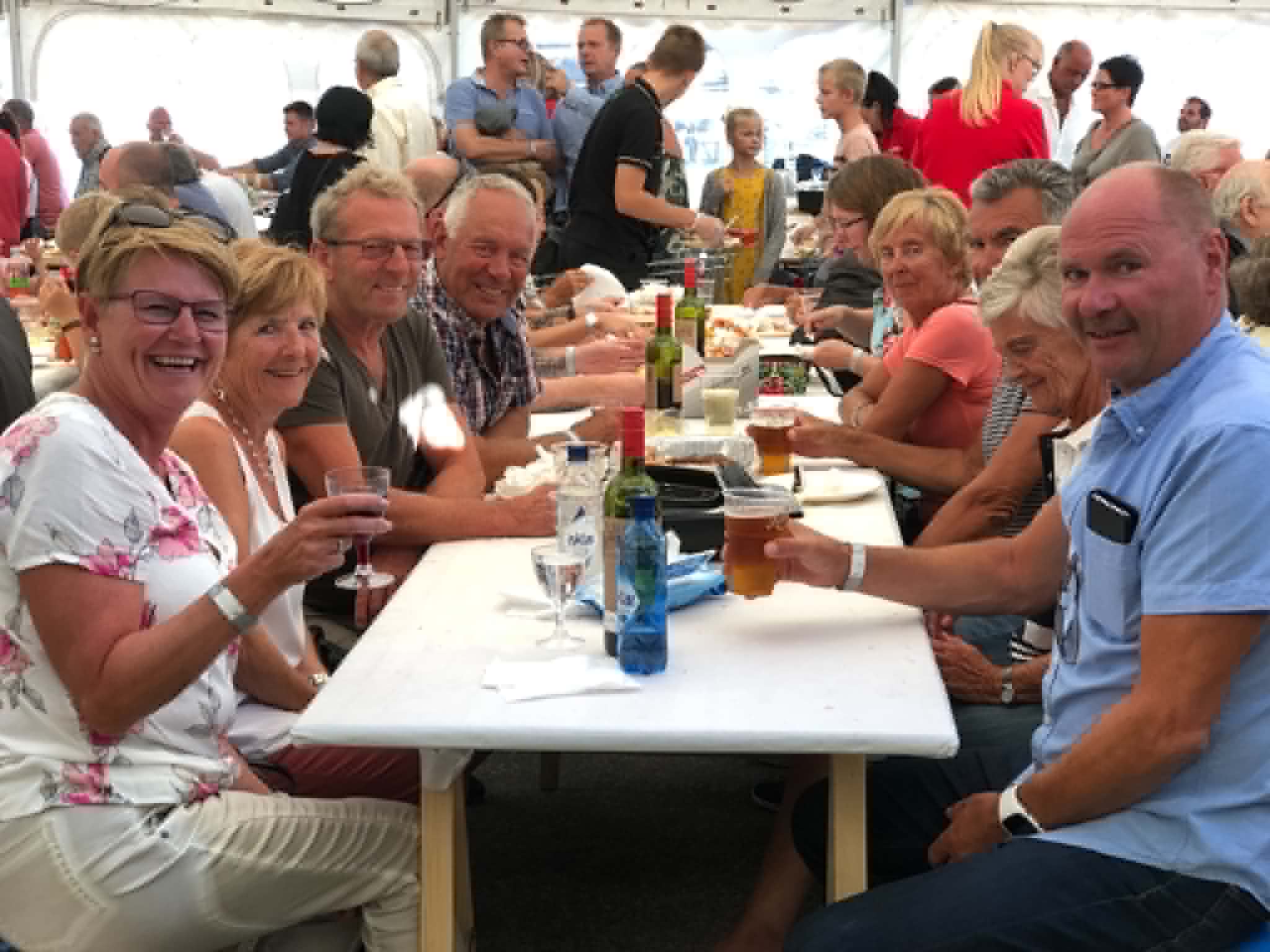 Feststemning på Halsnøy