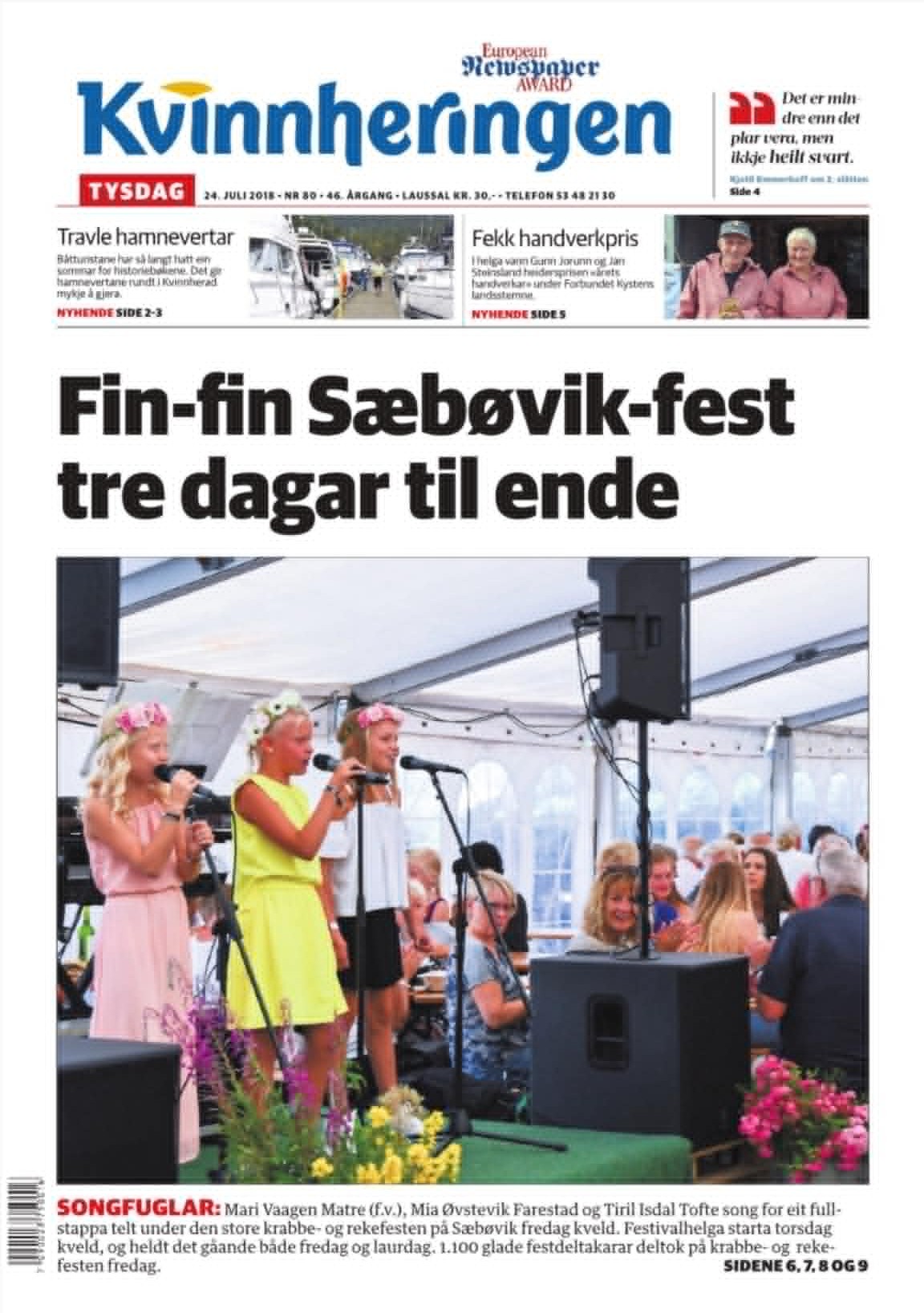 Rekefesten i Sæbøvik