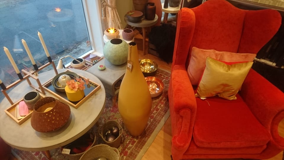 Interiør hos Erikas Design i Oslo