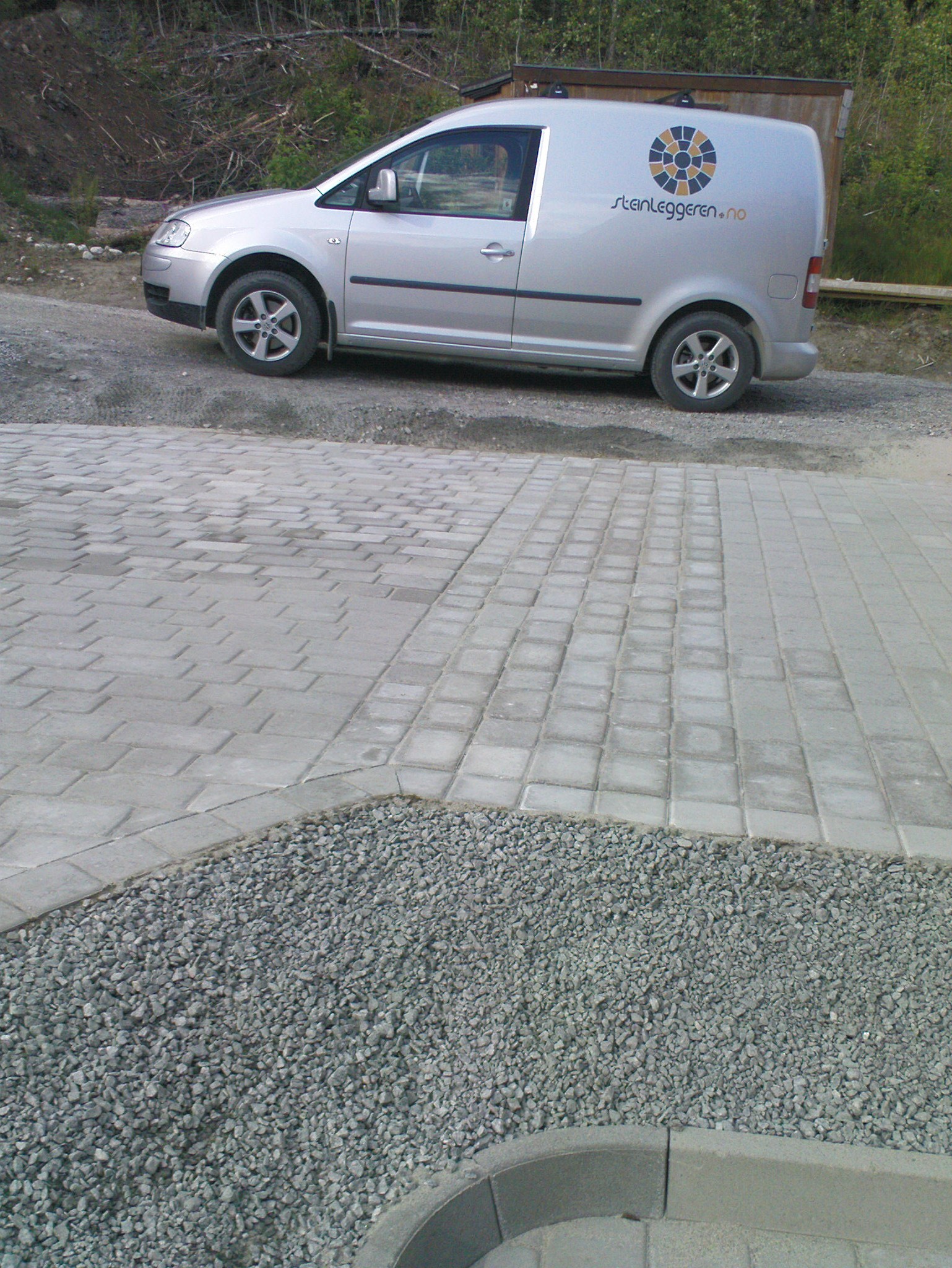 Gangvei belegningsstein