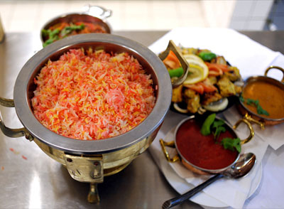 Indisk festmiddag – saffrisris og curryretter