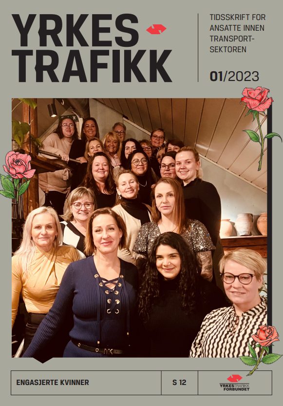 Forsiden av fagbladet Yrkestrafikk