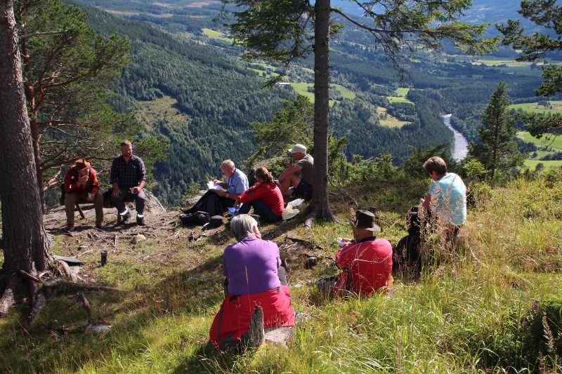 Tålåkampen ved Vang. Foto Ole Finsrud