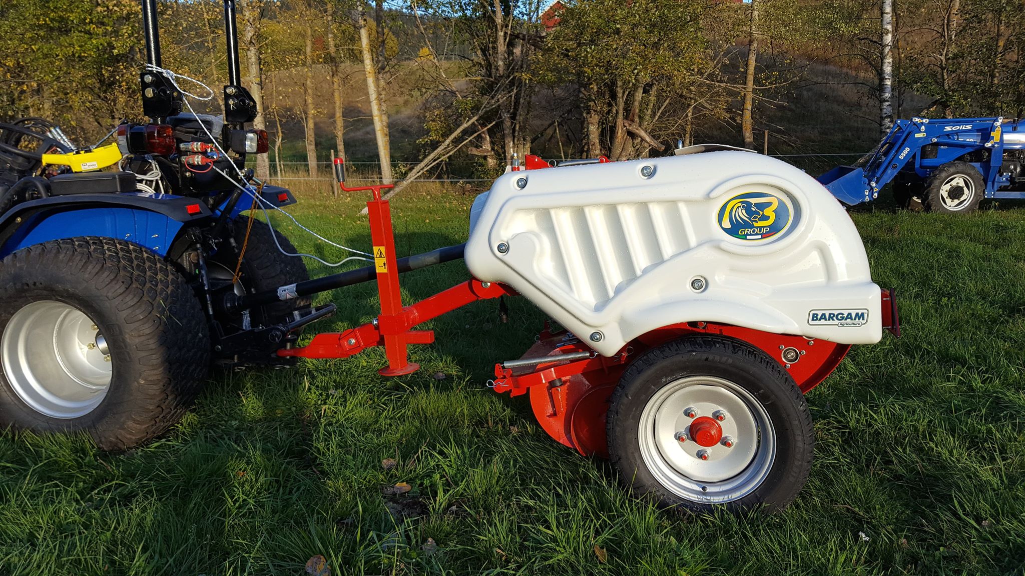 Bargam minipresse på Komnes Gård