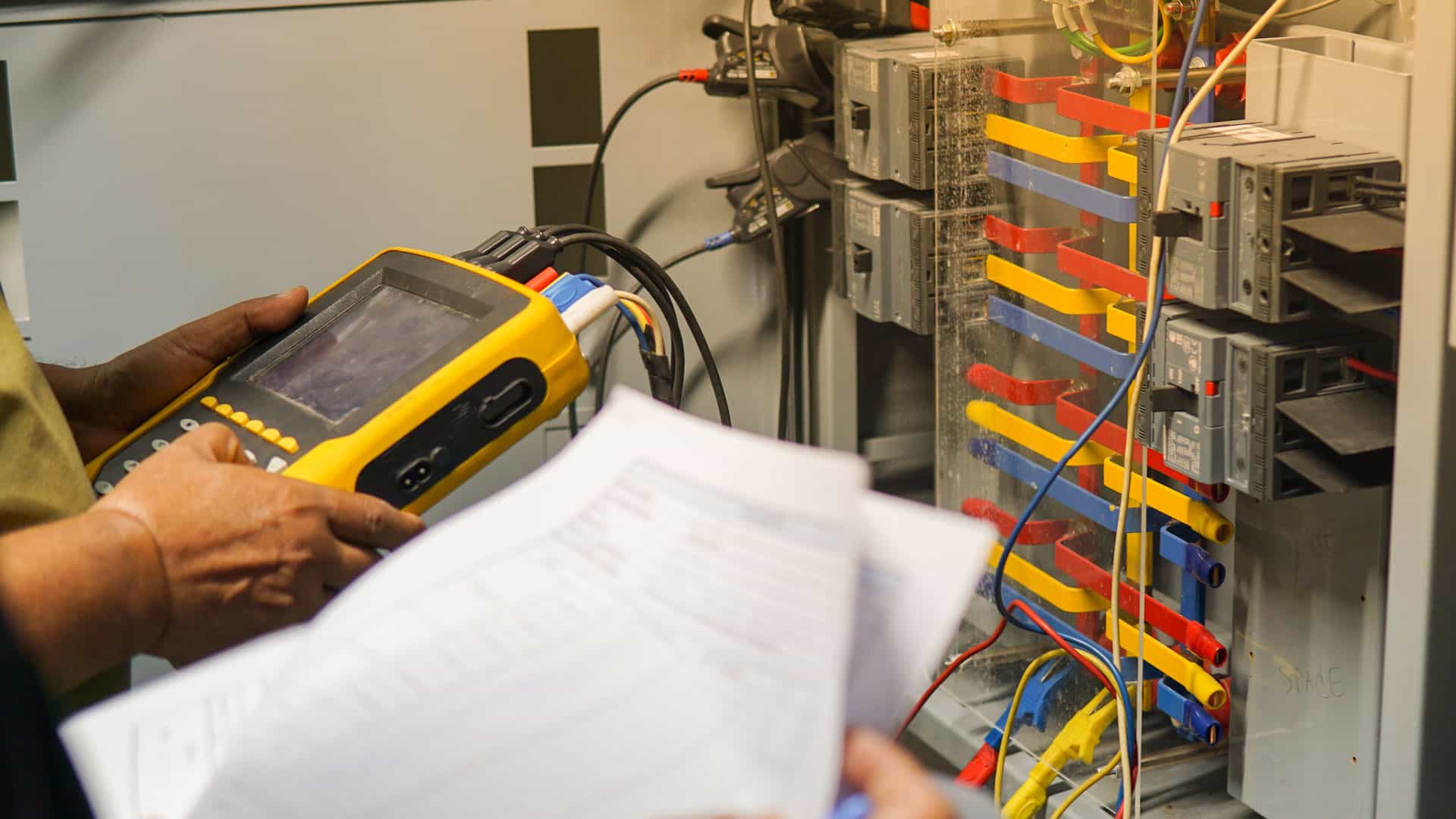 Måleinstrument brukt ved nettanalyse