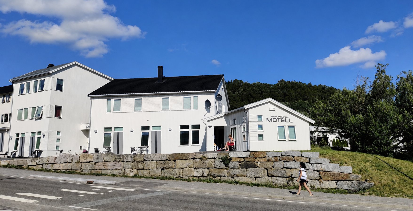 Sentrumsgården Motell in Presteid, Norway