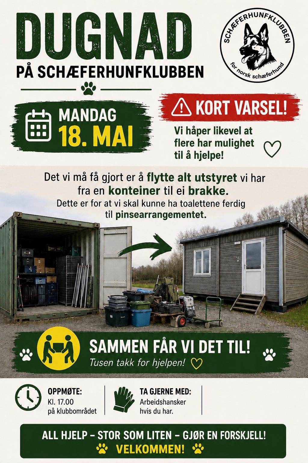 Dugnad 18.mai
