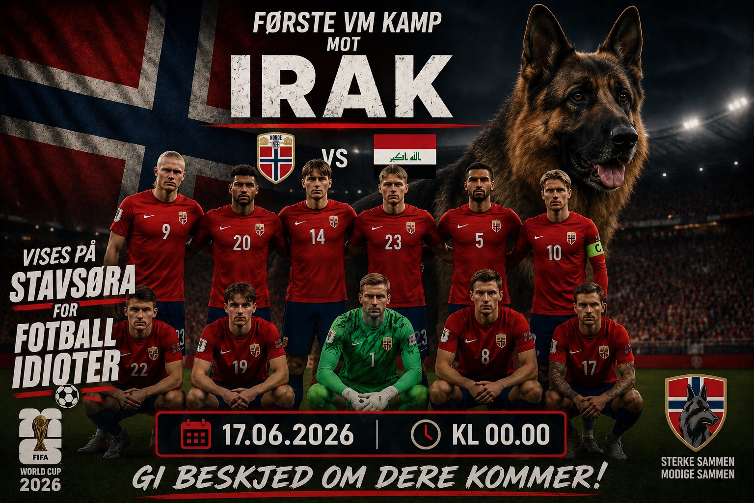 Fotballkamp 17.06.26