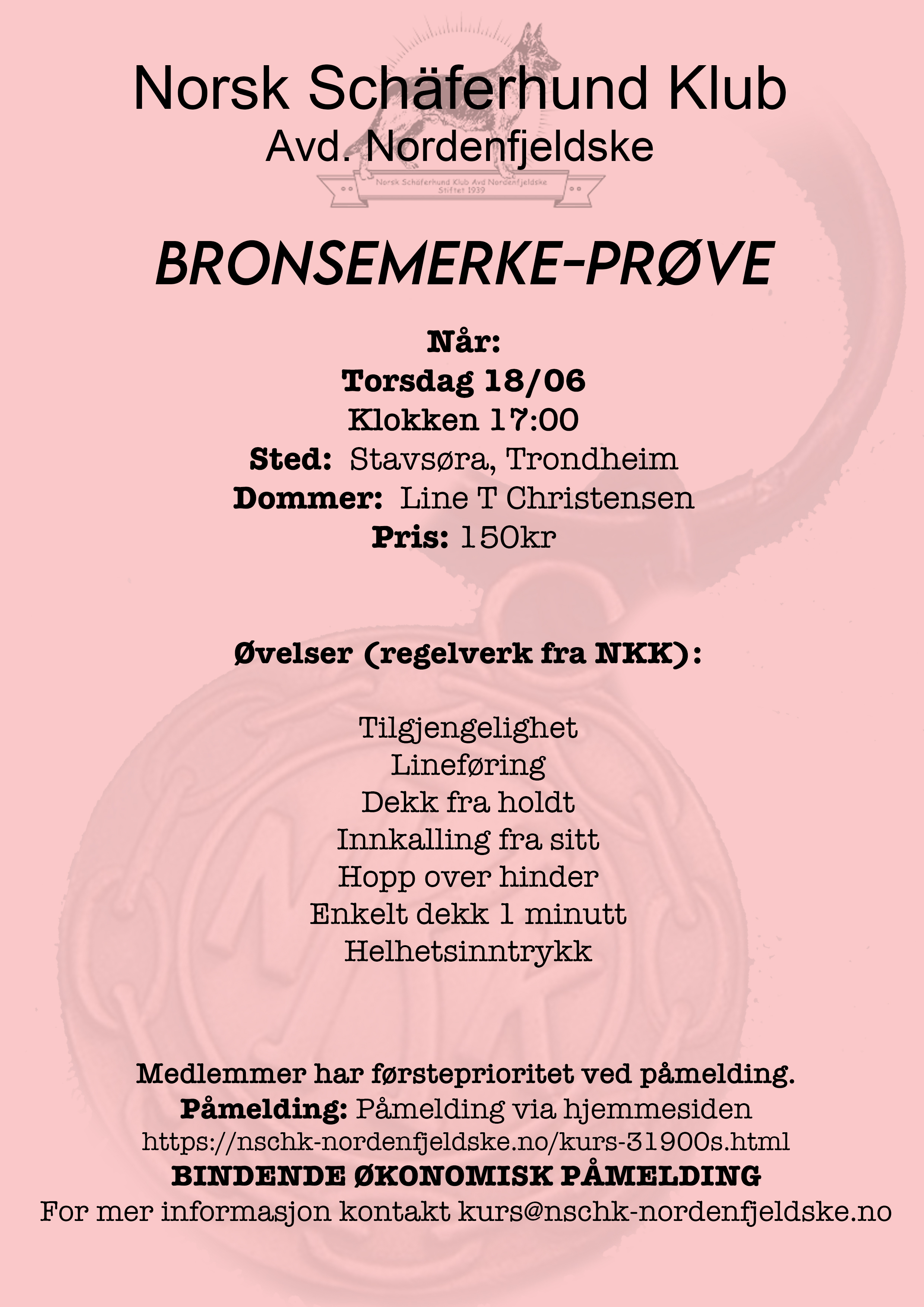 Bronseprøve 18.06.26