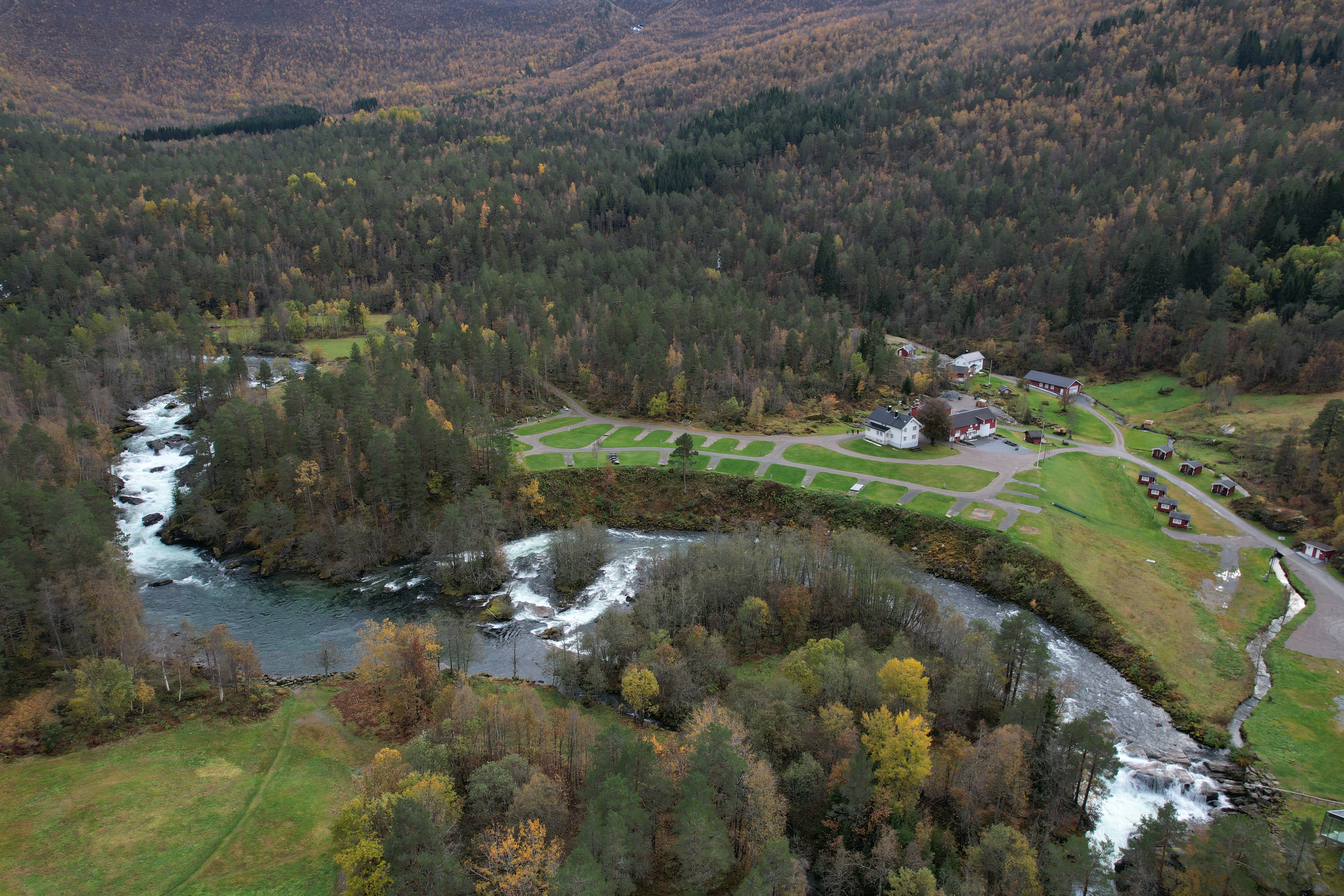 Oversiktsbilde av campingplass nr. 16