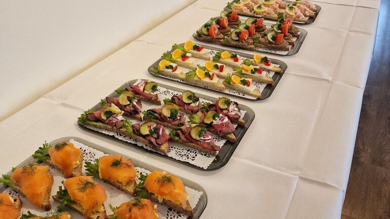 Cateringmat og buffet