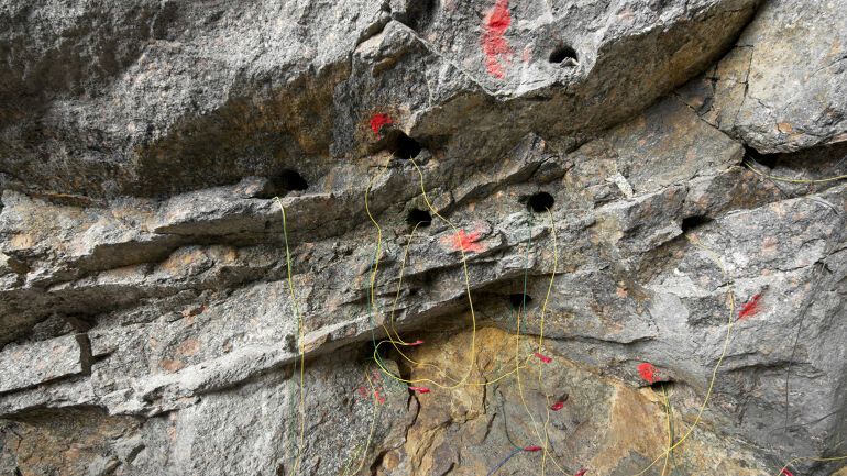 Fjellsprenging – sprenging av fjell ved vei- og anleggsarbeid