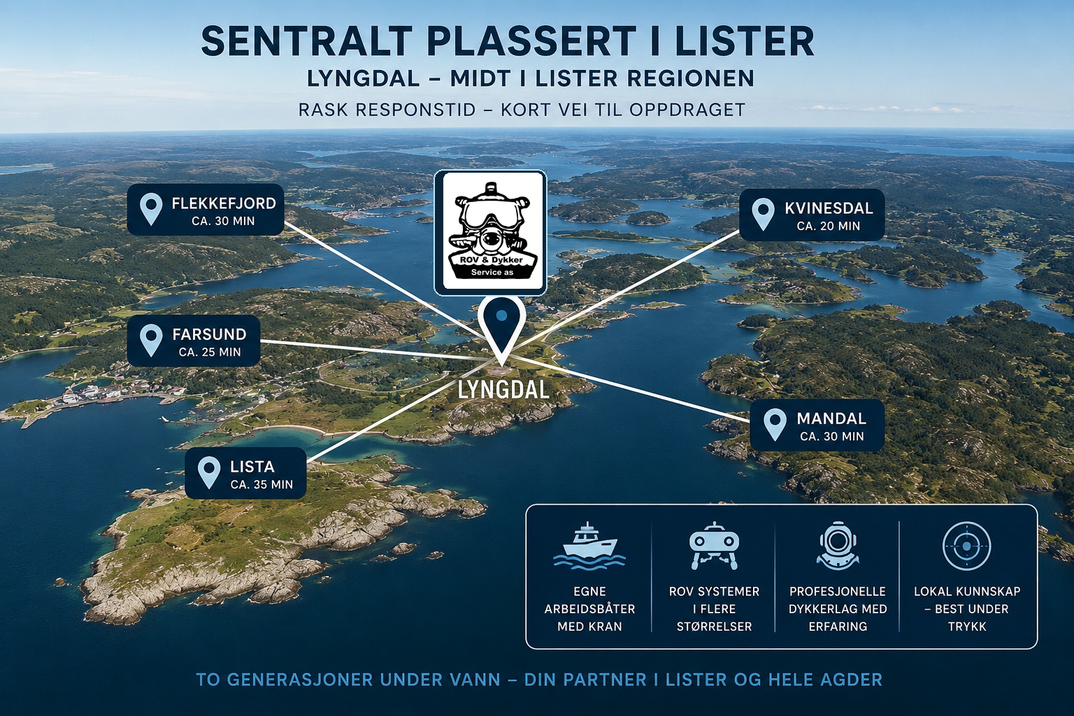 Lister eget dykkerfirma