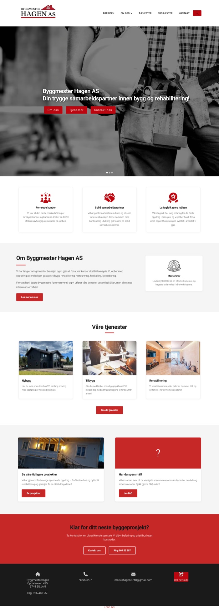 Skjermbilde av byggmesterhagen.no