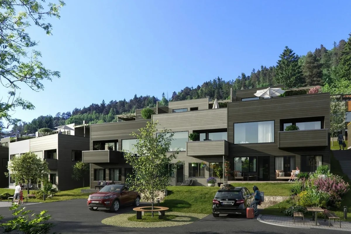 Lier Hageby – moderne boliger i naturomgivelser