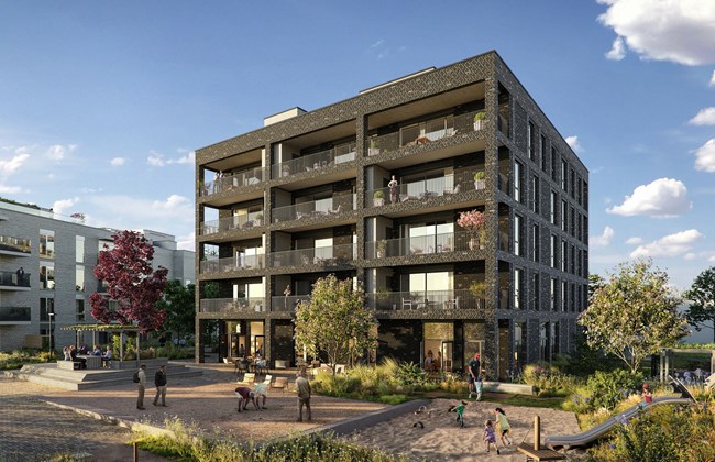 Solbergskogen – boligkompleks, Selvaag Bolig
