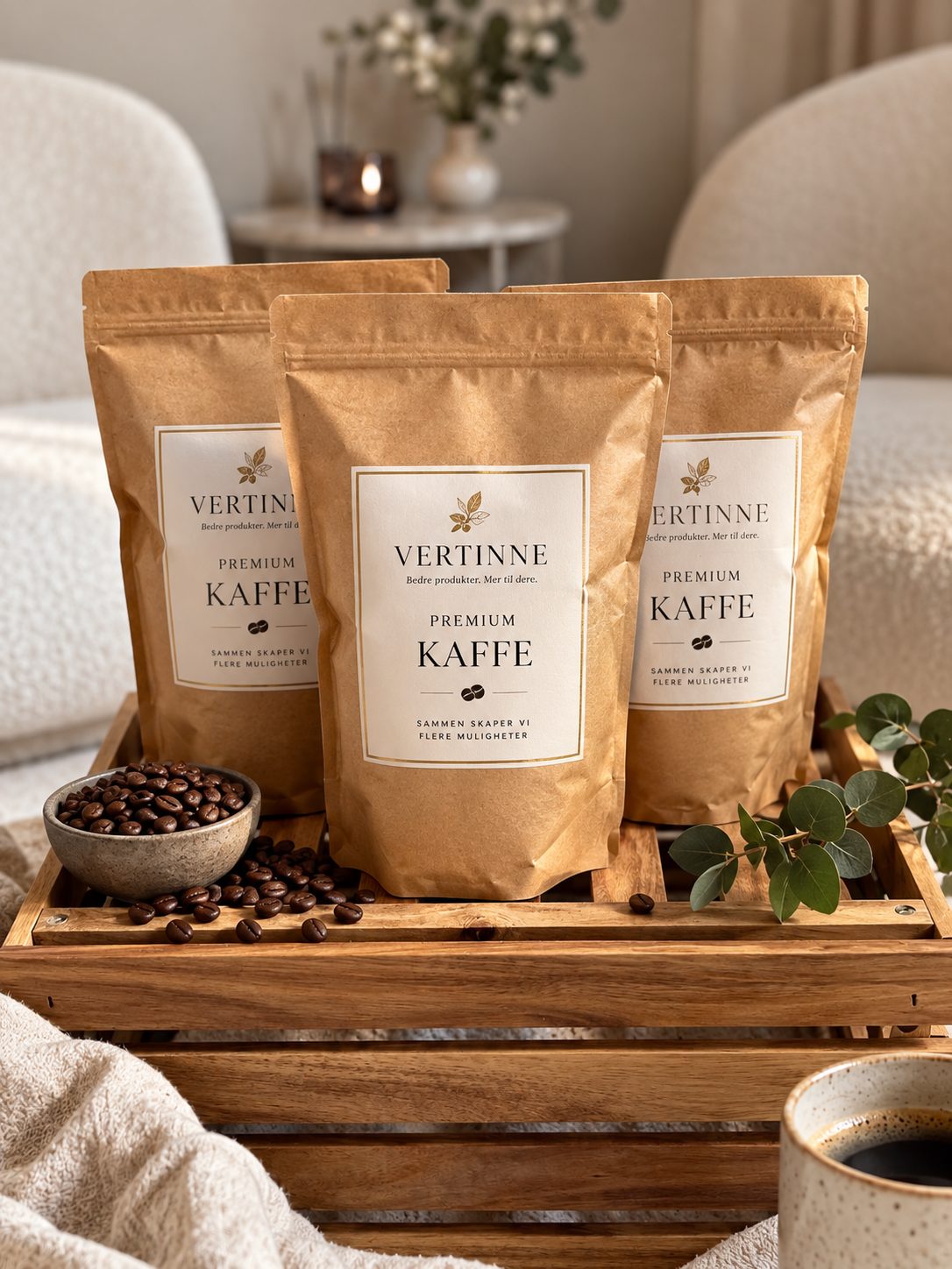 Vertinne premium kaffe 250 g