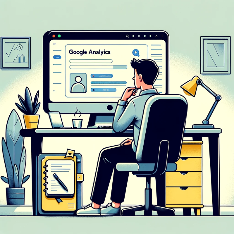 Illustrasjon av Google Analytics