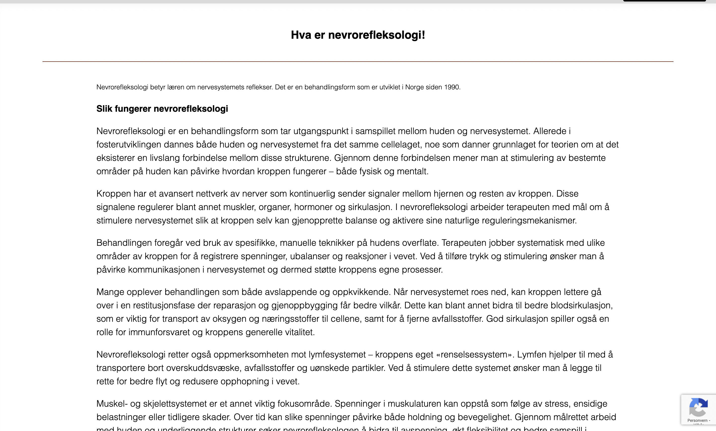 Demo 2 – rotete innhold før AI-strukturering