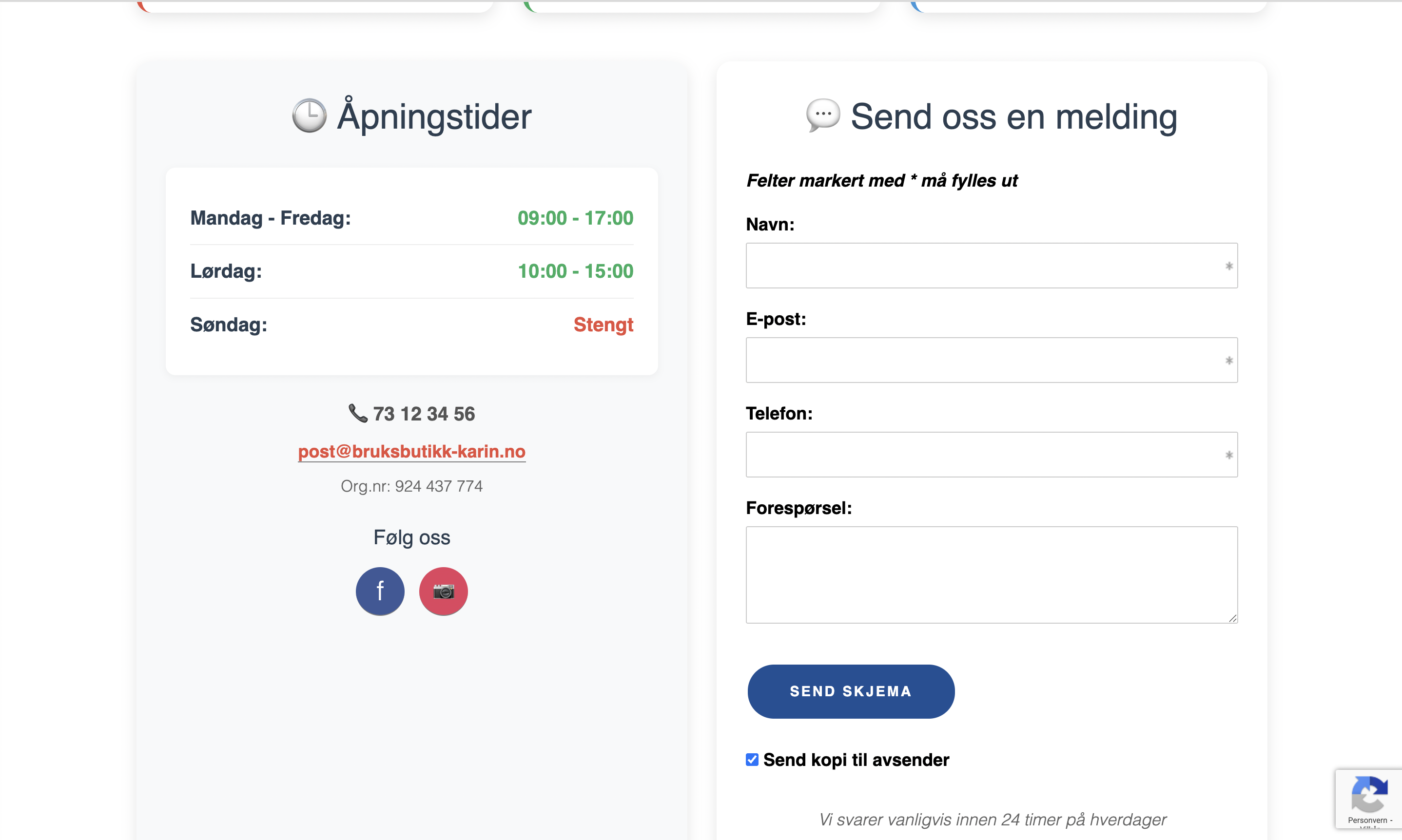 Demo 6 – layout før designendring
